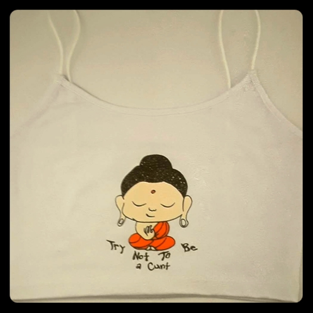 Anime Character Print Women's Croo Top